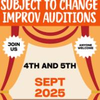 Subject to Change Improv Comedy Team plugger example